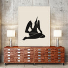 Long Hair Nude In Black by Little Dean on GIANT ART - 7200 illustration
