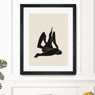 Long Hair Nude In Black by Little Dean on GIANT ART - 7200 illustration