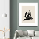 Long Hair Nude In Black by Little Dean on GIANT ART - 7200 illustration