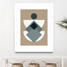 Mid Century In Greys by Little Dean on GIANT ART - abstract abstract