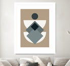 Mid Century In Greys by Little Dean on GIANT ART - abstract abstract