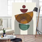 Textured Mid Century Composition by Little Dean on GIANT ART - illustration abstract wall art