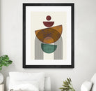 Textured Mid Century Composition by Little Dean on GIANT ART - illustration abstract wall art
