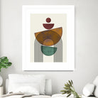Textured Mid Century Composition by Little Dean on GIANT ART - illustration abstract wall art
