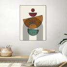 Textured Mid Century Composition by Little Dean on GIANT ART - illustration abstract wall art