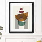 Textured Mid Century Composition by Little Dean on GIANT ART - illustration abstract wall art