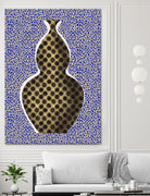 Polka Dot Vase by Little on GIANT ART - illustration vase