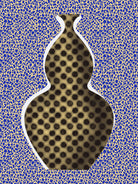 Polka Dot Vase by Little on GIANT ART - illustration vase