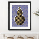 Polka Dot Vase by Little on GIANT ART - illustration vase