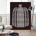 Pop Art Pumpkin Vase by Little on GIANT ART - illustration abstract