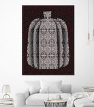 Pop Art Pumpkin Vase by Little on GIANT ART - illustration abstract