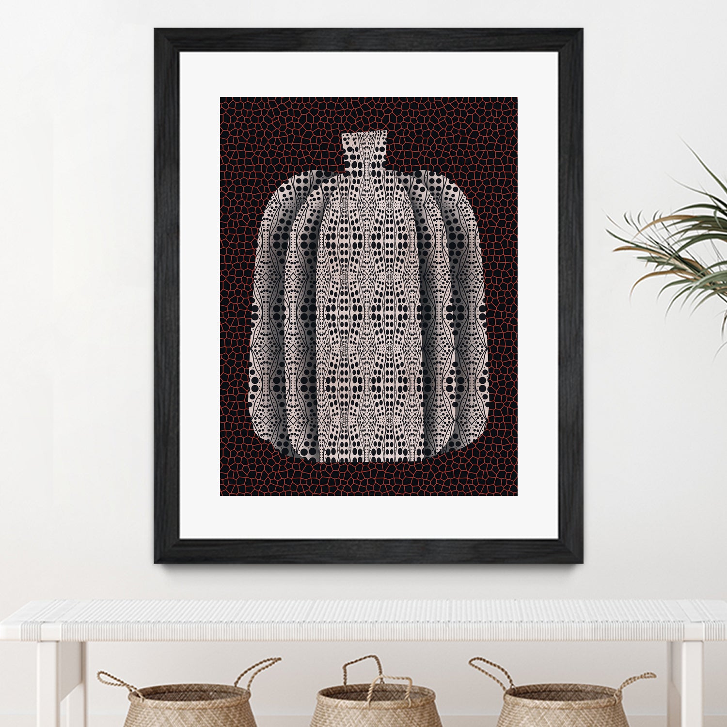 Pop Art Pumpkin Vase by Little on GIANT ART - illustration abstract