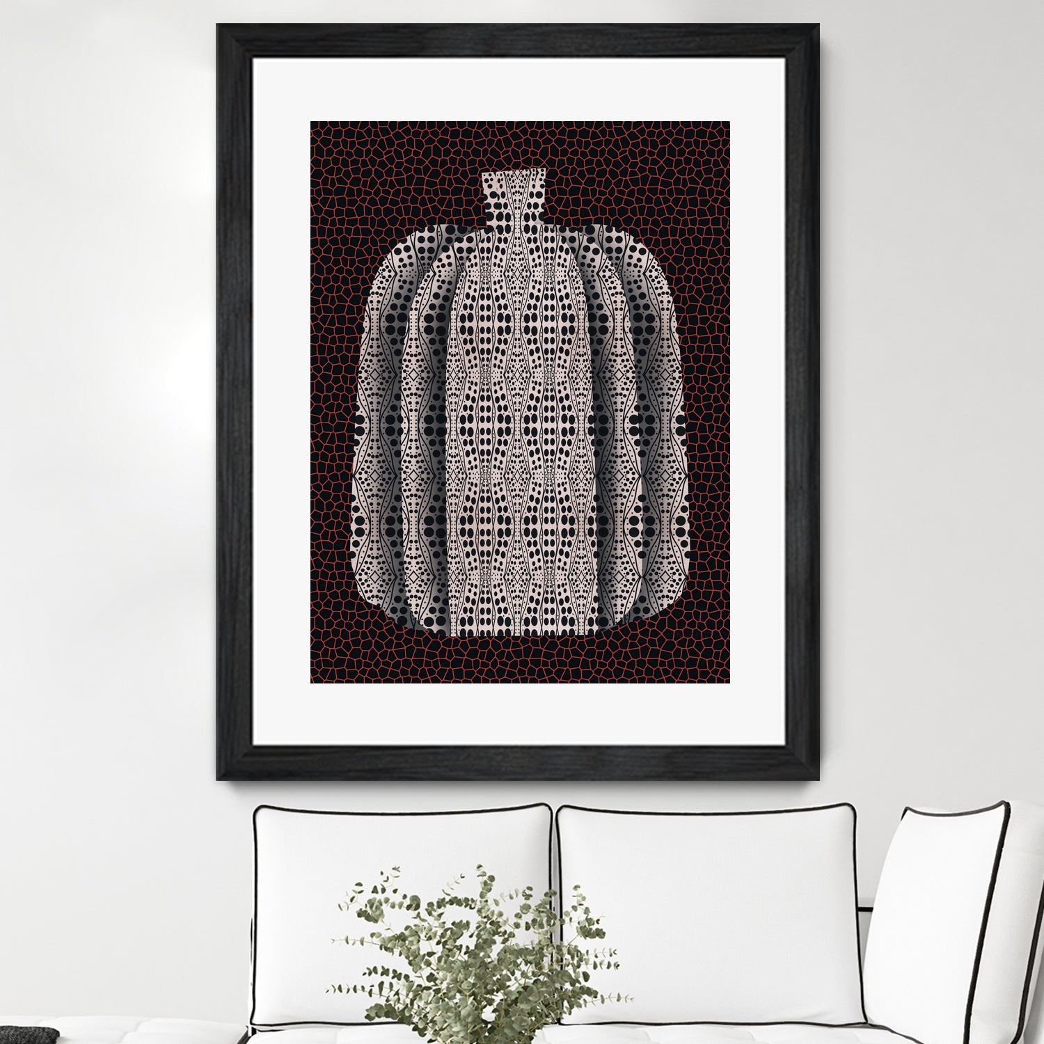 Pop Art Pumpkin Vase by Little on GIANT ART - illustration abstract