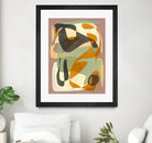 Luminous Ochre Abstract Infinity by Little Dean on GIANT ART - abstract