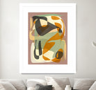 Luminous Ochre Abstract Infinity by Little Dean on GIANT ART - abstract
