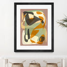 Luminous Ochre Abstract Infinity by Little Dean on GIANT ART - abstract