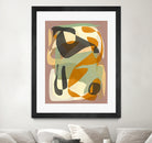 Luminous Ochre Abstract Infinity by Little Dean on GIANT ART - abstract