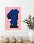 Stone Sculpture In Blue by Little Dean on GIANT ART