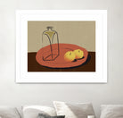 Jar and apple by Little Dean on GIANT ART - illustration still life art