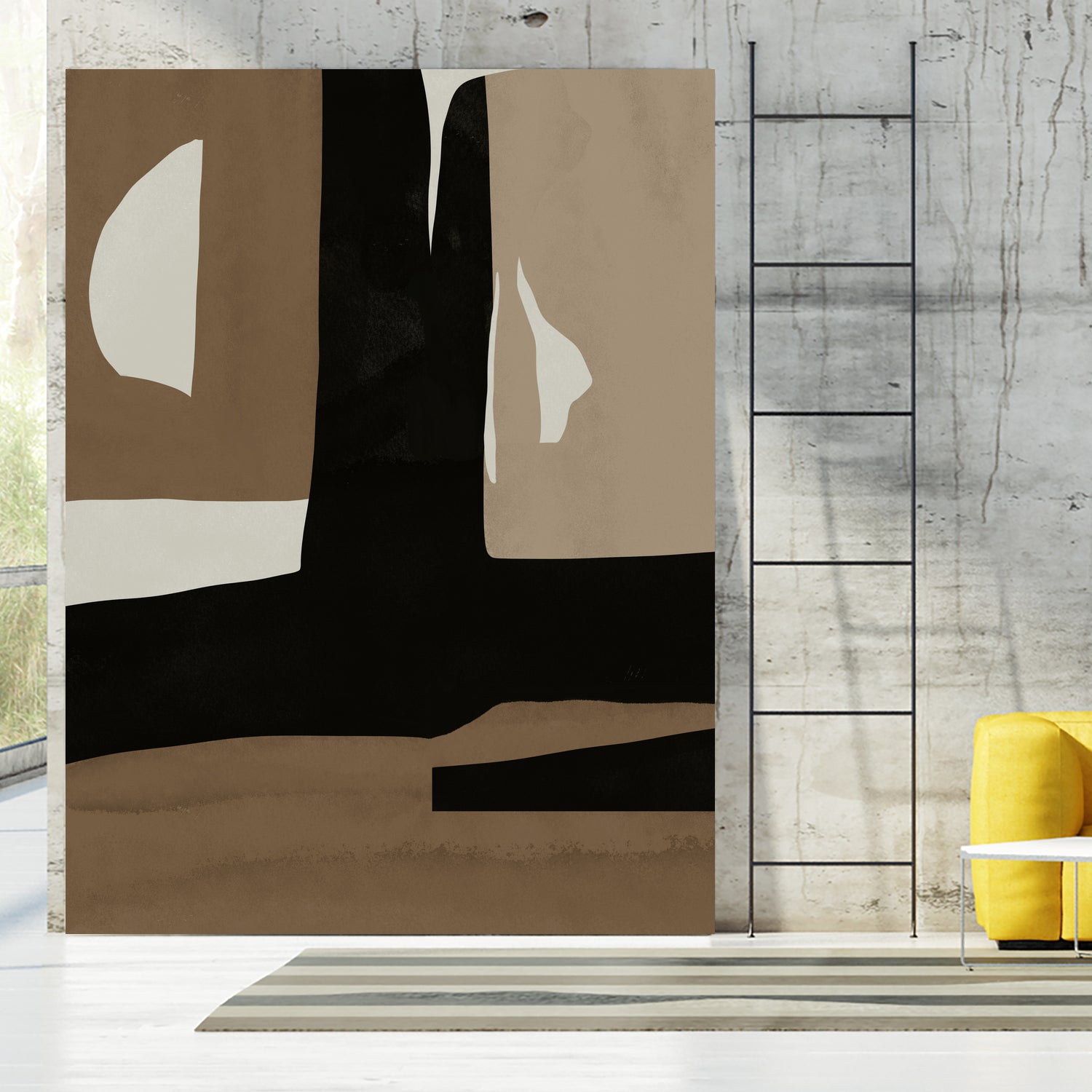 Inspo minimal neutral abstract 05 by Little Dean on GIANT ART