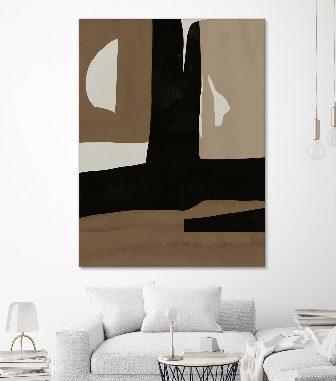 Inspo minimal neutral abstract 05 by Little Dean on GIANT ART
