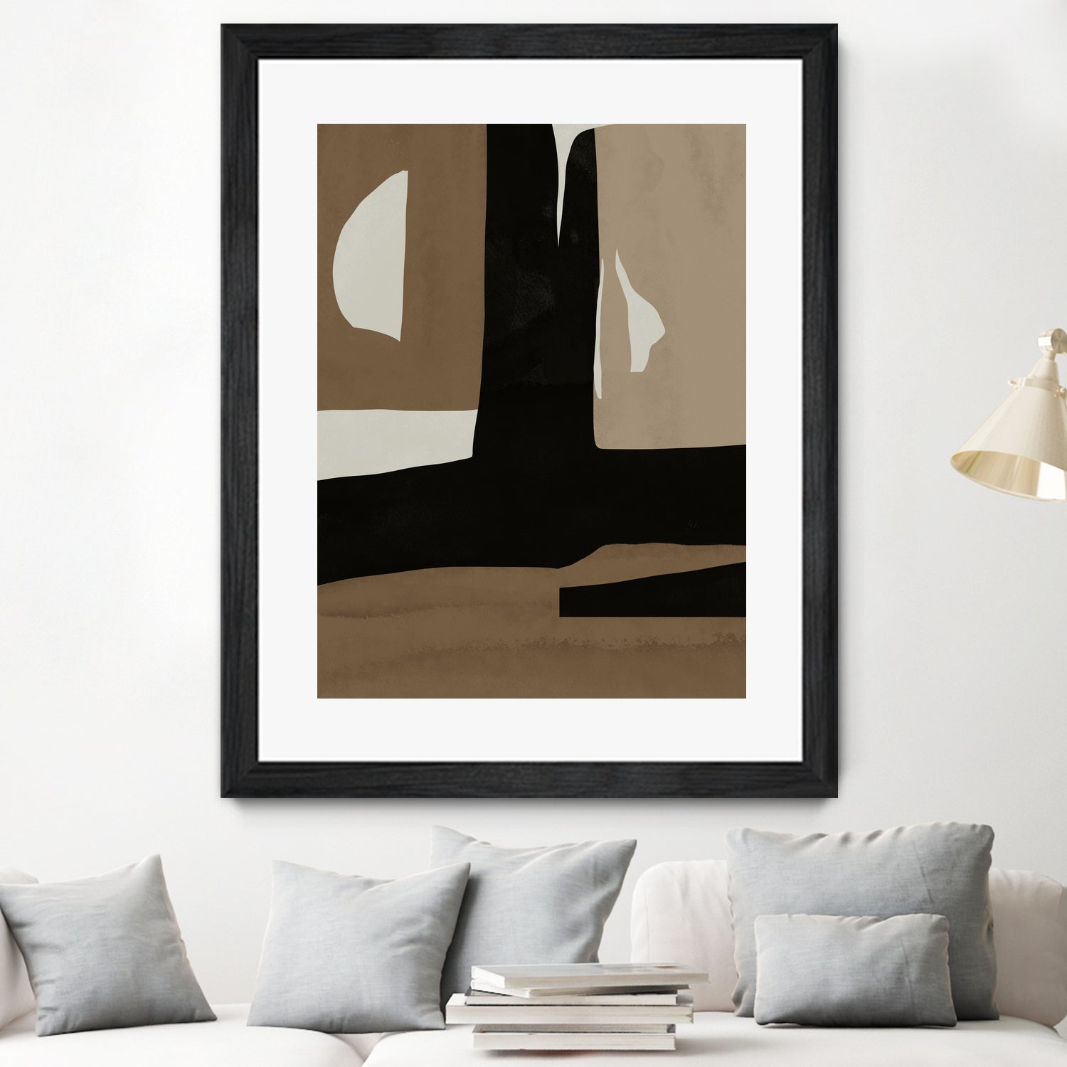 Inspo minimal neutral abstract 05 by Little Dean on GIANT ART