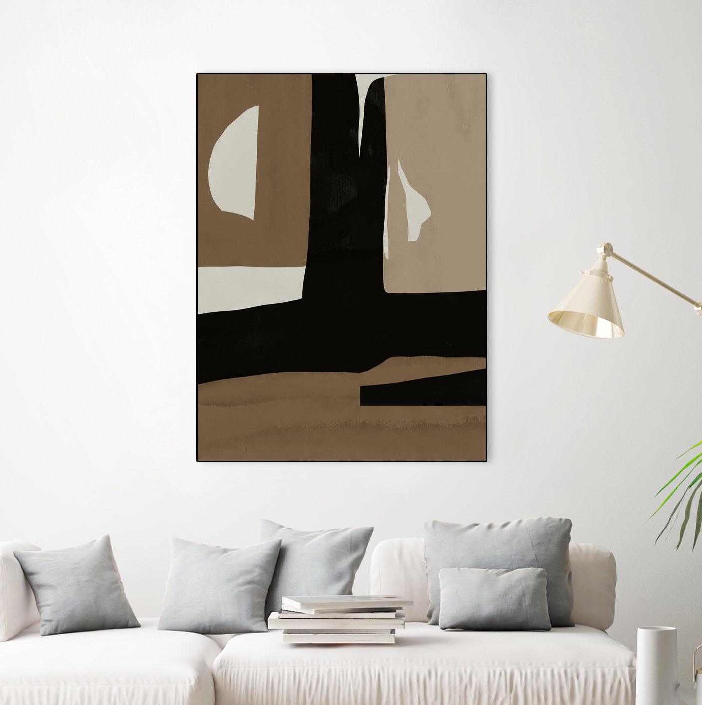 Inspo minimal neutral abstract 05 by Little Dean on GIANT ART