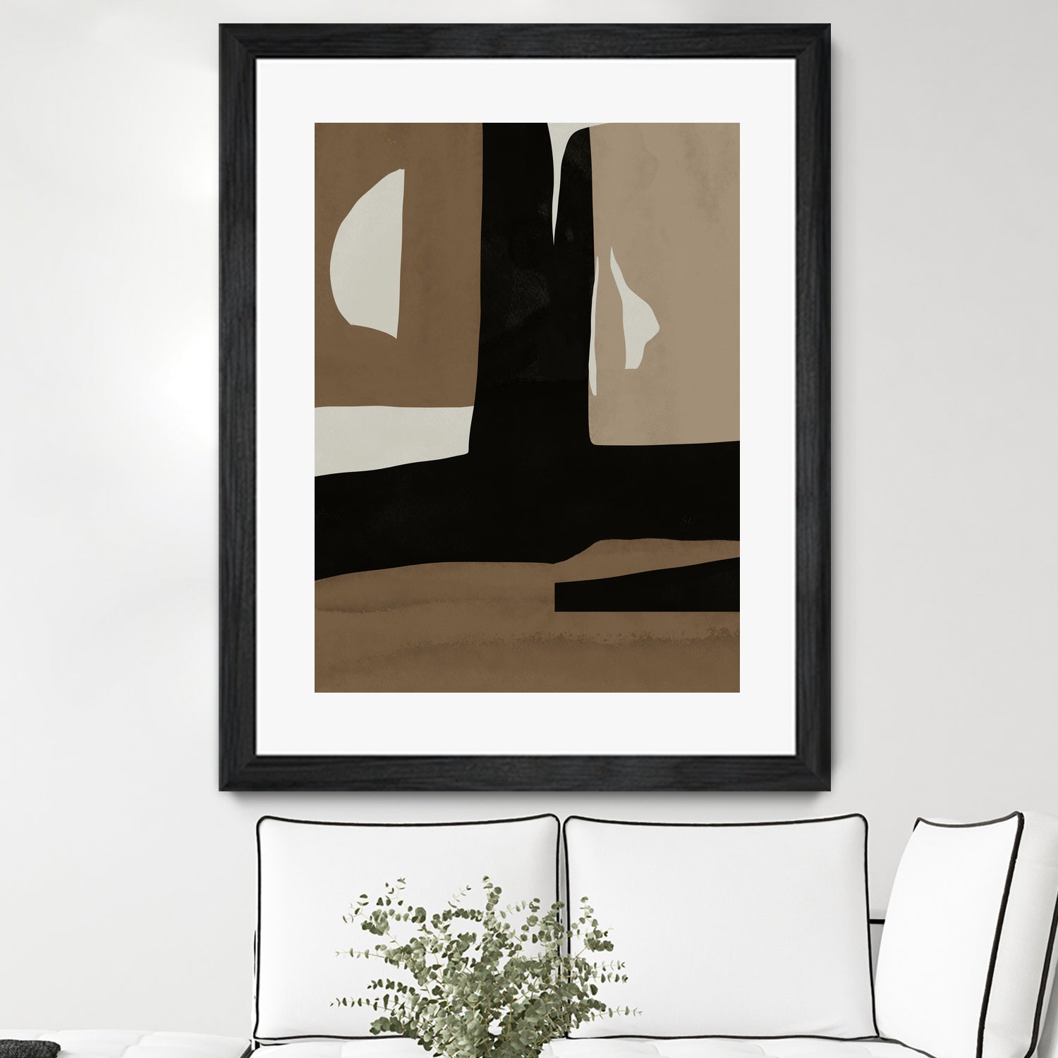 Inspo minimal neutral abstract 05 by Little Dean on GIANT ART