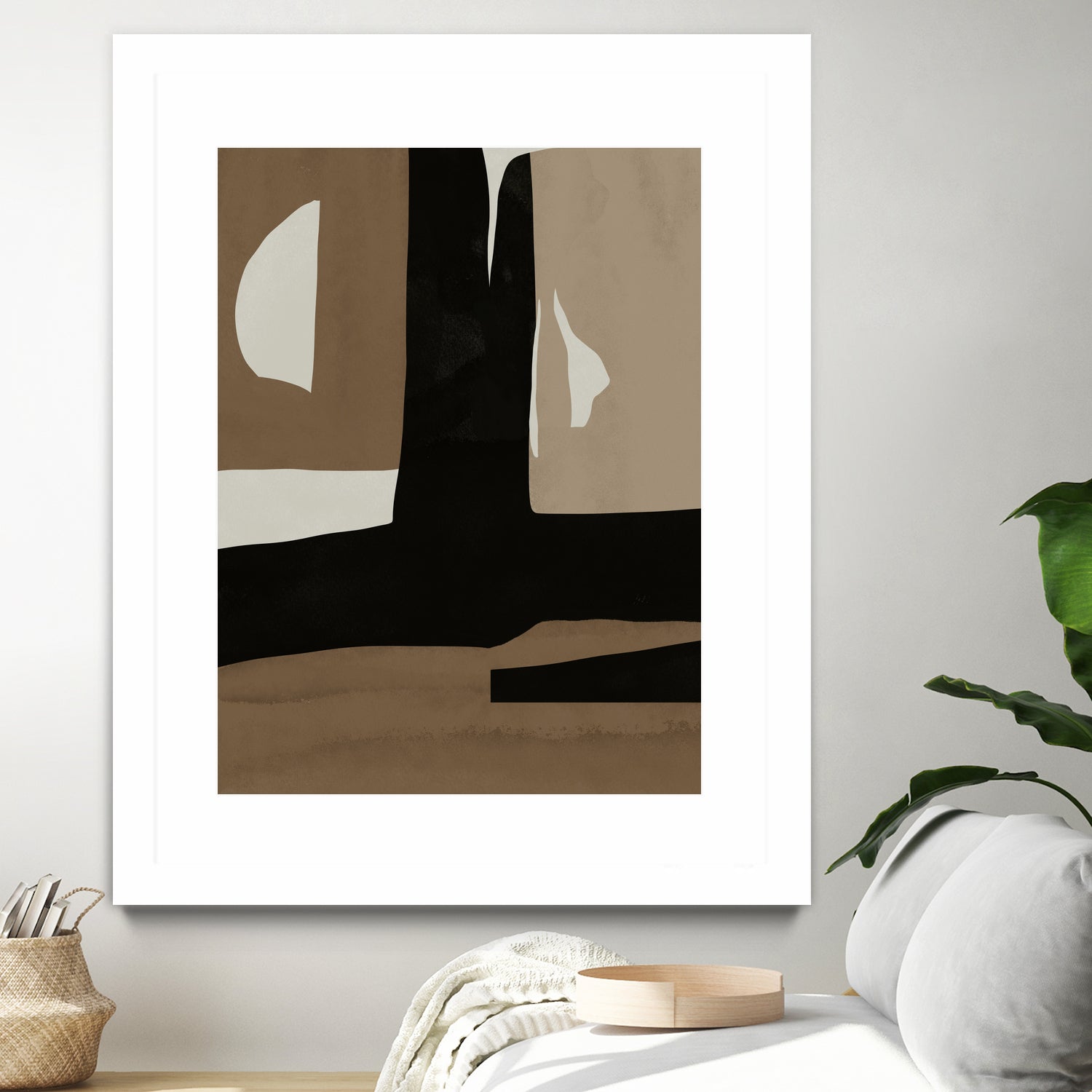 Inspo minimal neutral abstract 05 by Little Dean on GIANT ART