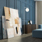 Abstract In Beige 2 by Sally on GIANT ART - orange abstact