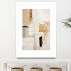 Abstract In Beige 2 by Sally on GIANT ART - orange abstact