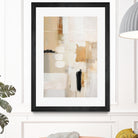 Abstract In Beige 2 by Sally on GIANT ART - orange abstact