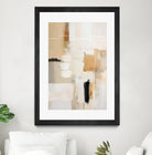 Abstract In Beige 2 by Sally on GIANT ART - orange abstact