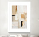Abstract In Beige 2 by Sally on GIANT ART - orange abstact
