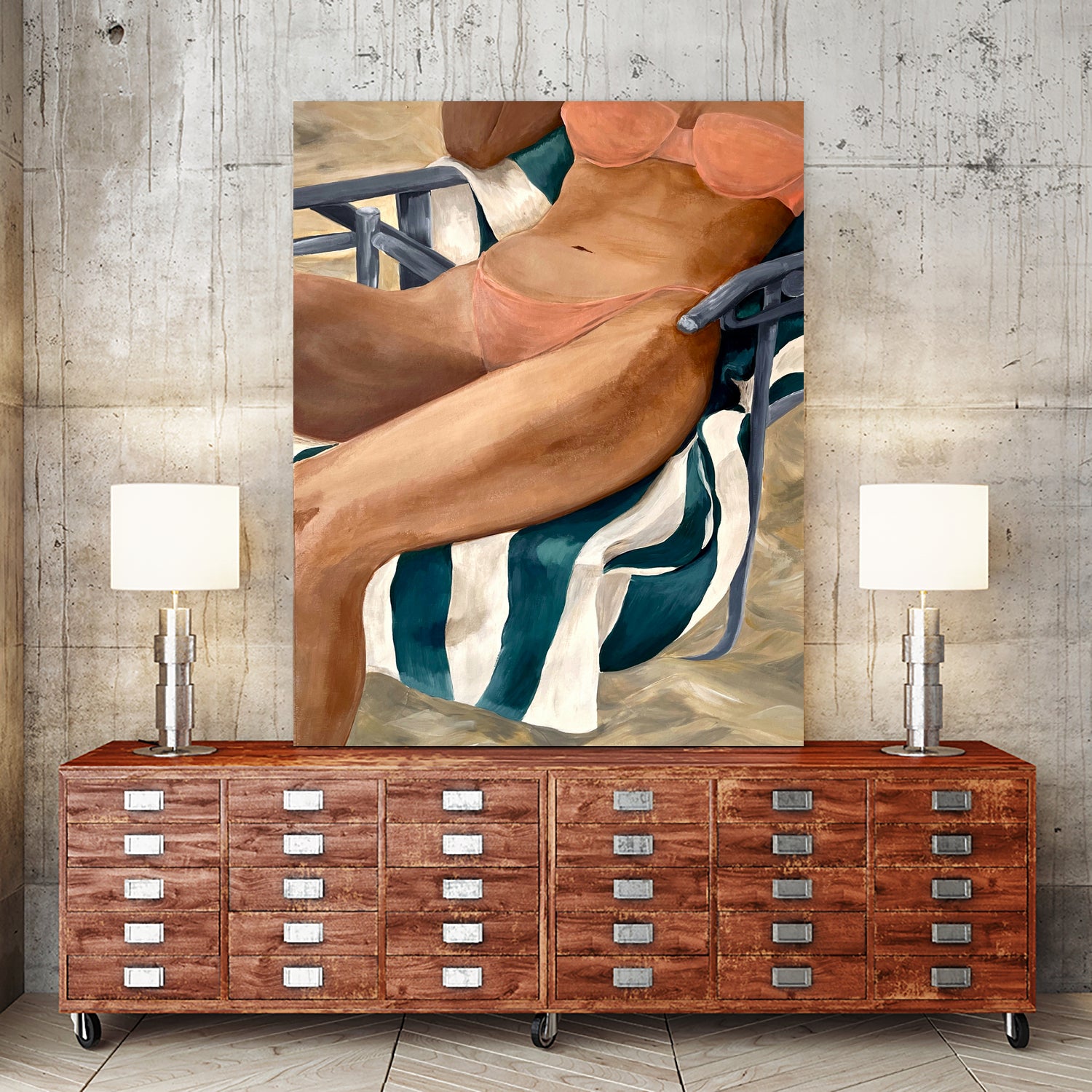 Magda by marina on GIANT ART - illustration summer