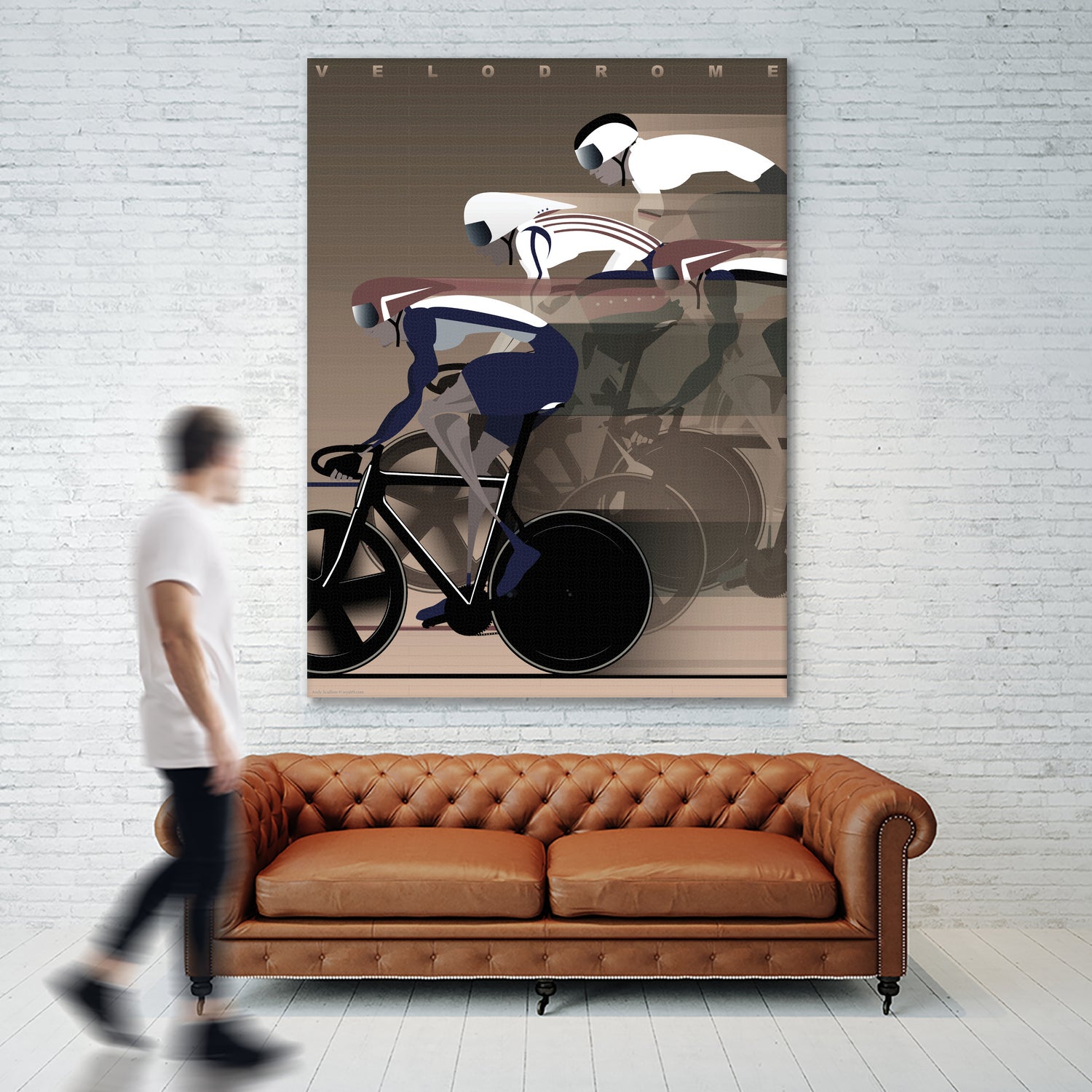Velodrome by Wyatt 9 on GIANT ART - vintage poster,vintage,retro,old,poster,retro poster,old poster,text,vehicles,grand tour,bicycle,bike,bikes,transportaiton,bicycles,transportation,graphic,word, words, letter, letters, inspiration, inspirational,illustration,vehicle,sport,sports,action,biking,bicycling,cycling,person,people,bike ride,bike rider,bike riding,bicyclist,bike riders,bicyclists,race,racing,helmet,helmets,bicycle shop,family tree,high key,high-