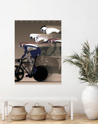 Velodrome by Wyatt 9 on GIANT ART - vintage poster,vintage,retro,old,poster,retro poster,old poster,text,vehicles,grand tour,bicycle,bike,bikes,transportaiton,bicycles,transportation,graphic,word, words, letter, letters, inspiration, inspirational,illustration,vehicle,sport,sports,action,biking,bicycling,cycling,person,people,bike ride,bike rider,bike riding,bicyclist,bike riders,bicyclists,race,racing,helmet,helmets,bicycle shop,family tree,high key,high-