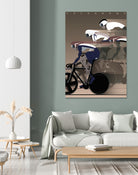 Velodrome by Wyatt 9 on GIANT ART - vintage poster,vintage,retro,old,poster,retro poster,old poster,text,vehicles,grand tour,bicycle,bike,bikes,transportaiton,bicycles,transportation,graphic,word, words, letter, letters, inspiration, inspirational,illustration,vehicle,sport,sports,action,biking,bicycling,cycling,person,people,bike ride,bike rider,bike riding,bicyclist,bike riders,bicyclists,race,racing,helmet,helmets,bicycle shop,family tree,high key,high-