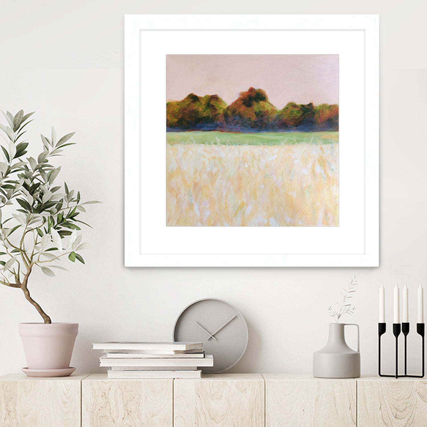 Summer Field by Claire Whitehead on GIANT ART - landscape oil paint