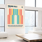 Niagara Falls National Park Travel Poster by Retrodrome on GIANT ART