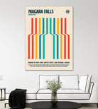 Niagara Falls National Park Travel Poster by Retrodrome on GIANT ART