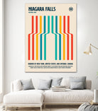 Niagara Falls National Park Travel Poster by Retrodrome on GIANT ART