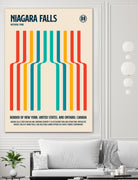Niagara Falls National Park Travel Poster by Retrodrome on GIANT ART