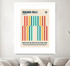 Niagara Falls National Park Travel Poster by Retrodrome on GIANT ART