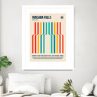 Niagara Falls National Park Travel Poster by Retrodrome on GIANT ART