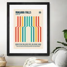 Niagara Falls National Park Travel Poster by Retrodrome on GIANT ART