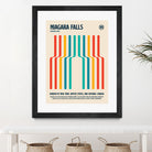 Niagara Falls National Park Travel Poster by Retrodrome on GIANT ART