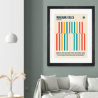 Niagara Falls National Park Travel Poster by Retrodrome on GIANT ART