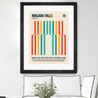 Niagara Falls National Park Travel Poster by Retrodrome on GIANT ART