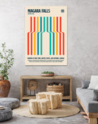 Niagara Falls National Park Travel Poster by Retrodrome on GIANT ART